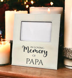 Wholesale | 6 | White Leatherette 4x6" Photo Frame Customized