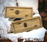 Wholesale |3| Mango Wood Catch All Come HOME Safe Trays