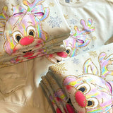 Wholesale Holographic Rudolf Reindeer Sweatshirt