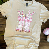 Wholesale Easter Bunny Cowboy Western Boots T Shirt