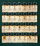 Wholesale | 10 pc | Dog Breed Mom keychain