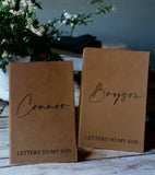 Wholesale | 4 | Leatherette Lined Journals Engraved Letters
