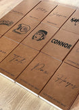 Wholesale | 4 | Leatherette Lined Journals Engraved Letters