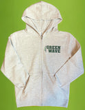 2Sided New Milford Greenwave YOUTH Zip Hoodie
