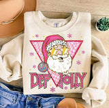 Wholesale Def Jolly Christmas Sweatshirt - sand