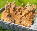 Wholesale | 10|Custom Golf Tee Bag Attachment with 3 Tees Included