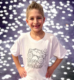 Wholesale Kids Coloring Valentine's Day T Shirts