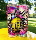 Wholesale |Pick 4| Softball and Baseball 20 oz Tumblers