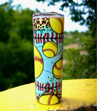Wholesale |Pick 4| Softball and Baseball 20 oz Tumblers