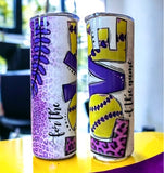 Wholesale |Pick 4| Softball and Baseball 20 oz Tumblers