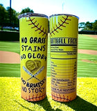 Wholesale |Pick 4| Softball and Baseball 20 oz Tumblers