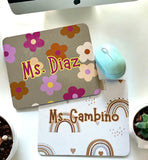 Wholesale Custom Teacher Name Mousepad