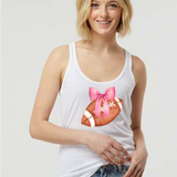 Wholesale Coquette Bow Sports Mom Tank Tops