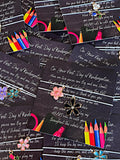 Wholesale | 10 packs | Back To School Kindergarten Mommy & Me Bracelet Set - Carded