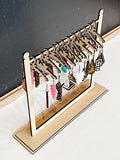 Wholesale | Wood Earring Display with 12 Hangers