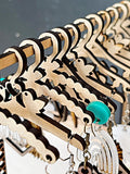Wholesale | Wood Earring Display with 12 Hangers