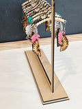 Wholesale | Wood Earring Display with 12 Hangers