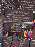 Wholesale | 10 packs | Back To School  Mommy & Me Bracelet Set - Carded