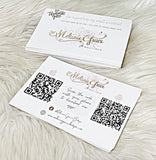 Wholesale | Custom Branded and Designed 4x6" Boutique Postcards