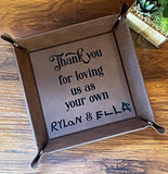 Wholesale | Leatherette Valet Tray for Dads