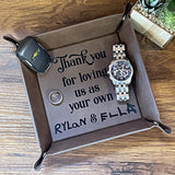 Wholesale | Leatherette Valet Tray for Dads