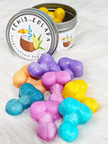 Wholesale | 6 tins | Penis Wax Melts in a Jar -