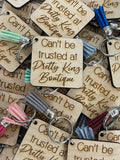 Wholesale | Can’t be trusted at wood keychains