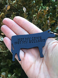 Wholesale | 1 pc | Acrylic Cow Keychain