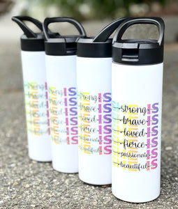 Wholesale | 4 pcs | Insulated Stainless Steel Water Bottles