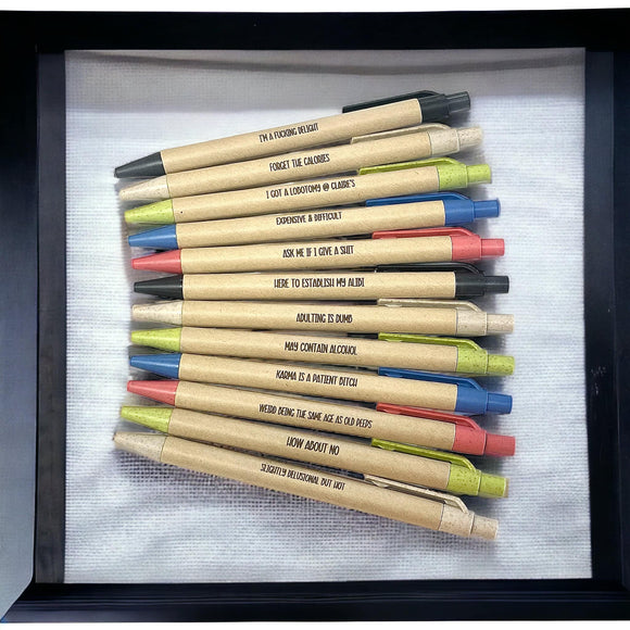 Wholesale | 1 dozen | Snarky Pens Version 2.0