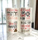 Wholesale | 4 PCs | Valentines Day Toilet Paper Assorted
