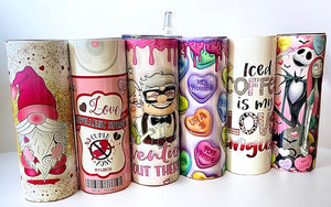 Wholesale |4| Pick 4 Valentine's Day Tumblers Your Choice