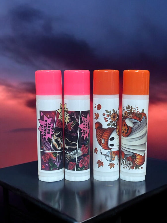 Wholesale 2024 Halloween Lip Balms--25 pcs