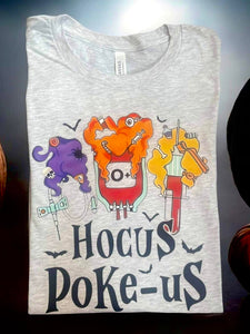 Wholesale Hocus "Poke" Us Nurse T Shirt for Halloween