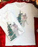 Wholesale Sorta Merry Sorta Scary Skeleton Christmas Tree T Shirt