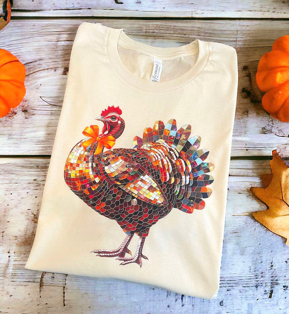 Wholesale Turkey Gobble Thanksgiving T Shirt