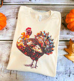 Wholesale Turkey Gobble Thanksgiving T Shirt