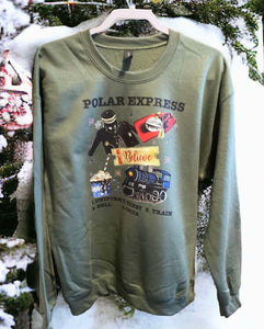 Wholesale Polar Express Sweatshirt Christmas Iconic Movie Design