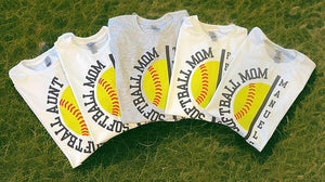 Softball Mom Personalized T Shirt