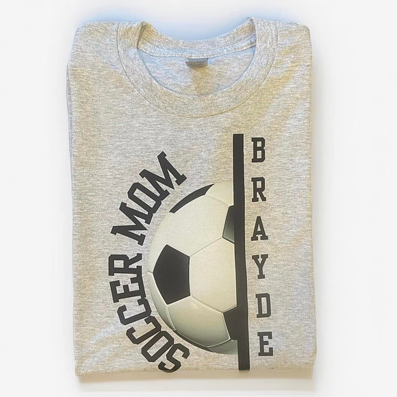 Soccer Mom Personalized T Shirt