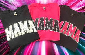 Wholesale MAMA Leopard T Shirts for Mother's Day