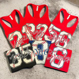 Custom Baseball Number & Name TANK TOP