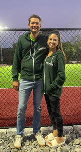 Greenwave Mom or Dad Custom Sports Full Zip Hoodie