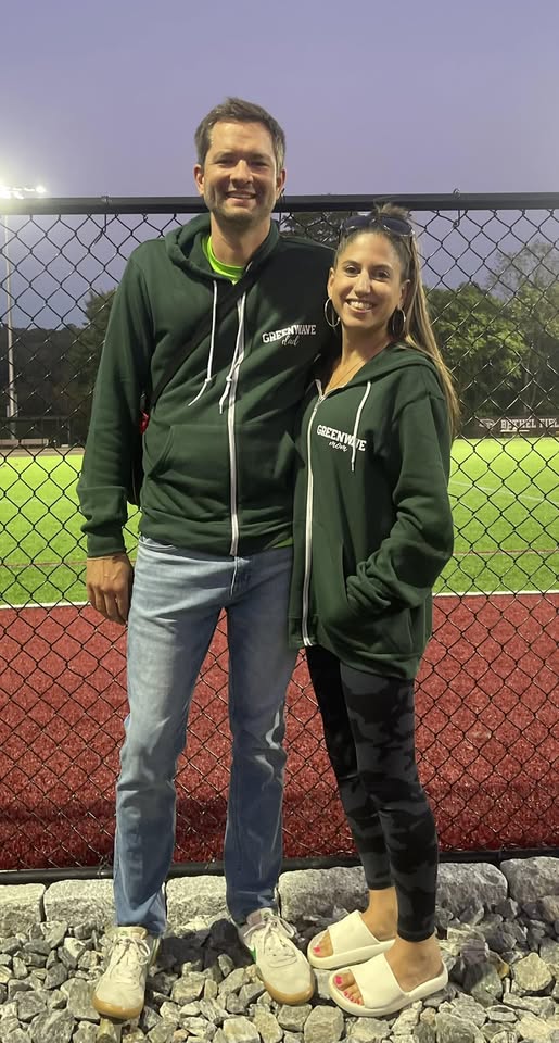 Greenwave Mom or Dad Custom Sports Full Zip Hoodie