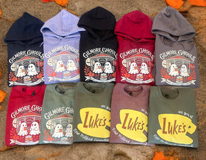 Gilmore Ghouls Hoodie - Stars Hollow Inspired Graphic Sweatshirt