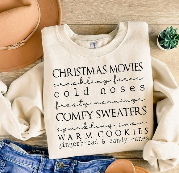 WS Christmas 2025 Christmas Movies Boutique Graphic Sweatshirt