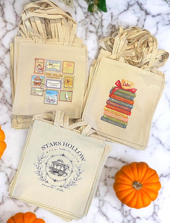 Stars Hollow Gilmore Girls Tote Bags