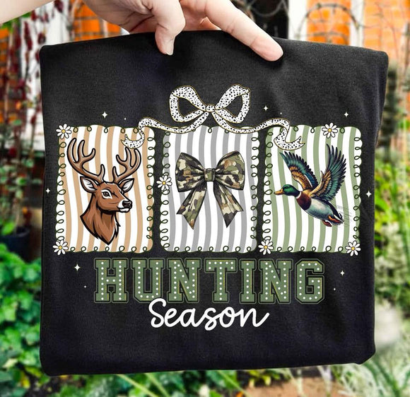 Hunting Season Preppy Girly Graphic T Shirt for Wife