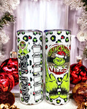 Wholesale | 4 | One of Each Design Green Guy Tumbler Pack Christmas
