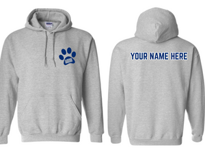 MHS Small Paw MHS Hoodie Sport Gray - Youth & Adult